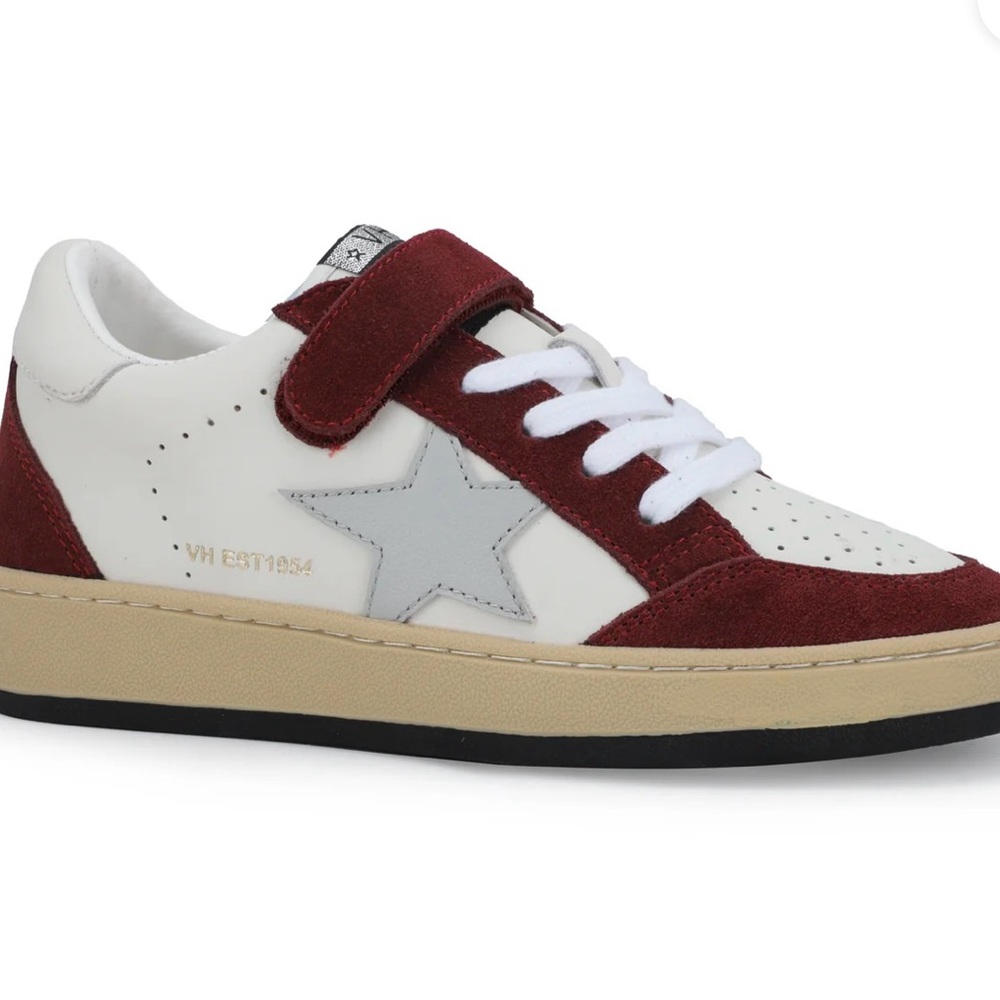 Maroon and white Vintage Havana Sneakers